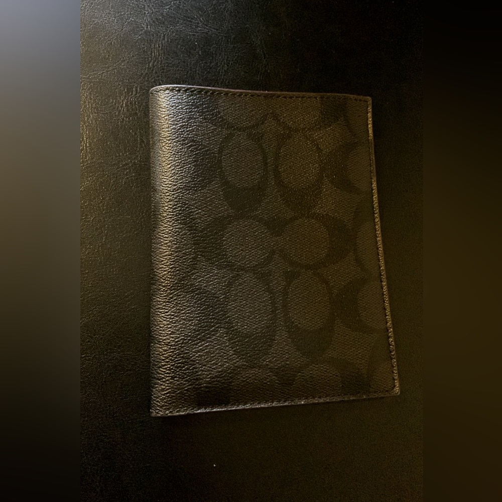 Coach passport holder